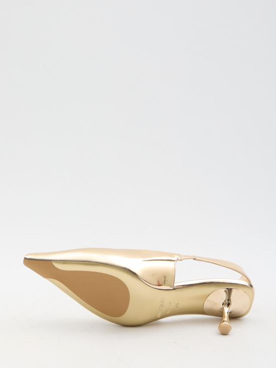 25SS 지미추 뮬/슬리퍼 AMEL50QUI GOLD Gold - JIMMY CHOO