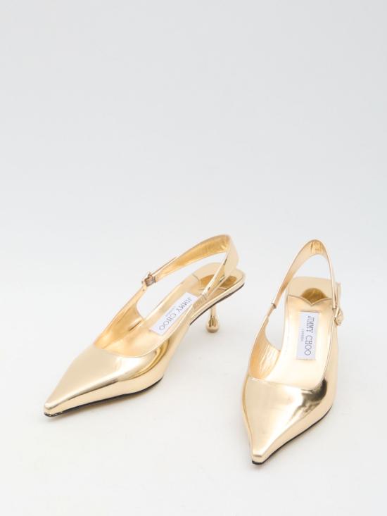 25SS 지미추 뮬/슬리퍼 AMEL50QUI GOLD Gold - JIMMY CHOO
