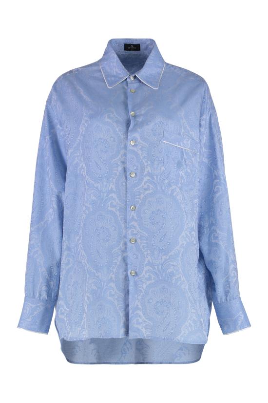 25SS 에트로 셔츠 WRIA002899TJ562 B1581 Light Blue