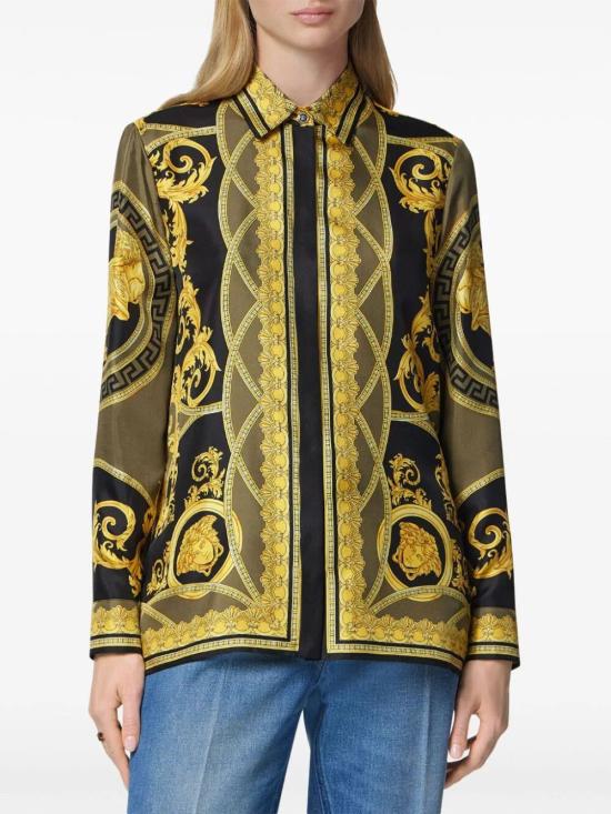 24FW 베르사체 셔츠 10013601A11528 5BC60 Multicolor - VERSACE