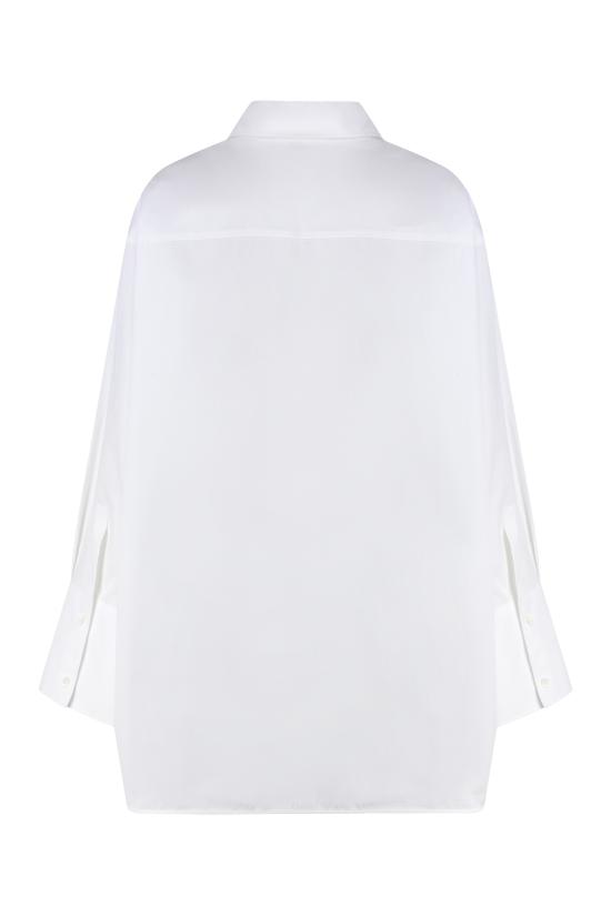 25SS 오프화이트 미디 원피스 OWDG009S25FAB001 0110 White - OFF WHITE