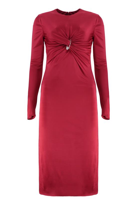 25SS 베르사체 미디 원피스 10184751A12497 1RB30 red