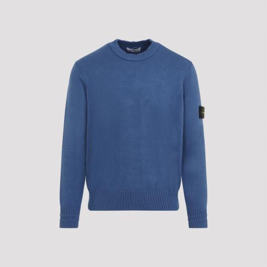 24FW 스톤 아일랜드 스웨터 8115506A2 V0024 blue - STONE ISLAND