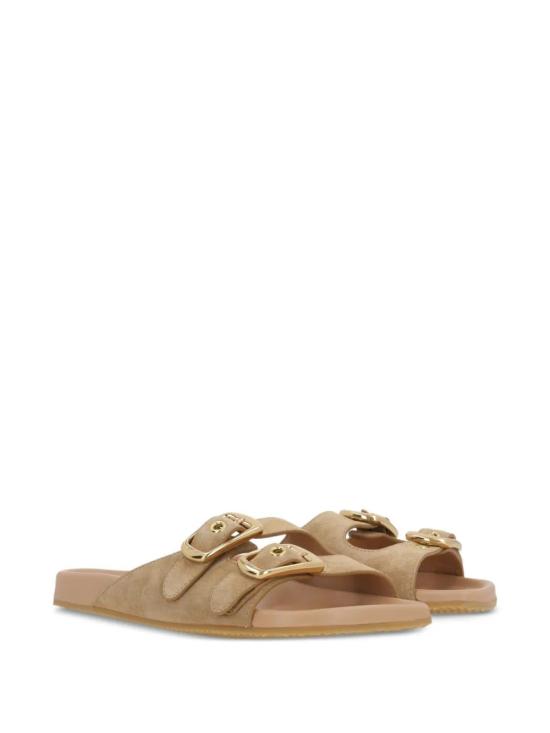 25SS 끌로에 뮬/슬리퍼 CHC25U08PRY DUNEBROWN - CHLOE