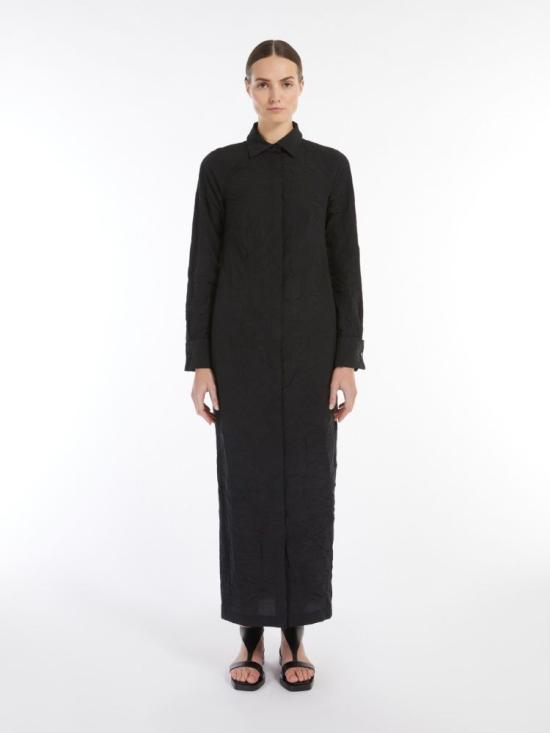 25SS 막스마라 미디 원피스 2511221253600003 BLACK - MAX MARA