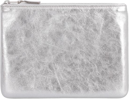 25SS 꼼데가르송 카드지갑 SA5100G SILVER - COMME DES GARCONS