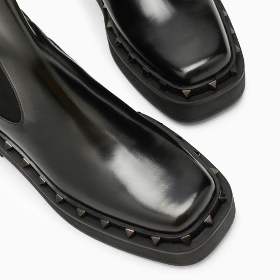 발렌티노 가라바니 부츠 3W0S0HE0DKP 0NO black - VALENTINO GARAVANI