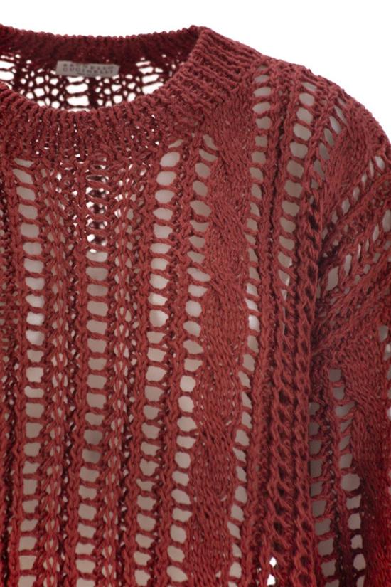 25SS 브루넬로 쿠치넬리 스웨터 M3Y351800 C7901 RED - BRUNELLO CUCINELLI