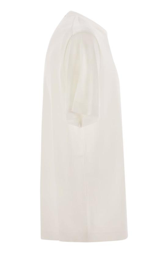 25SS 에르노 반팔 티셔츠 JG000206U 1000 WHITE - HERNO