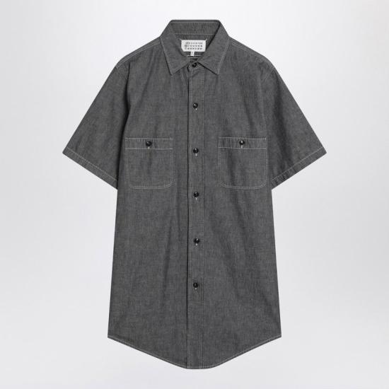 25SS 마르지엘라 반팔 셔츠 S50DR0010M30022 854 GREY