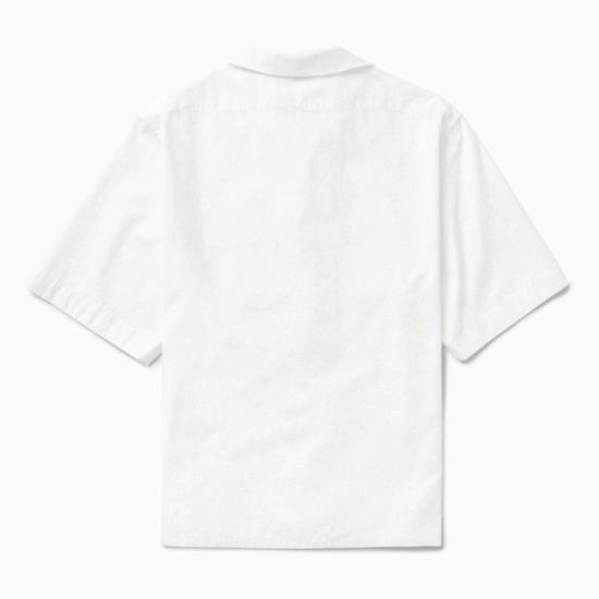 25SS 1989 스튜디오 반팔 셔츠 S03MFB003FAB001 4000 WHITE - 1989 STUDIO