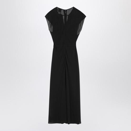 25SS 캘빈클라인 미디 원피스 K20K208366PL BEH BLACK - CALVIN KLEIN