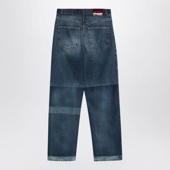  구찌 스트레이트 팬츠 816478XDC7X 4681 BLUE - GUCCI