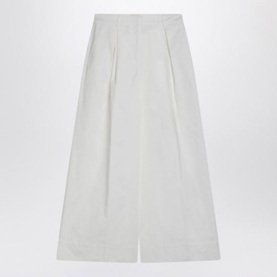 25SS 더 가먼트 스트레이트 팬츠 20391CO 001 WHITE