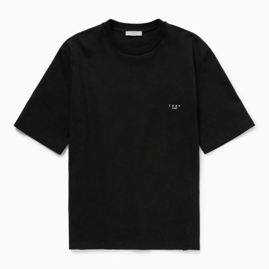 25SS 1989 스튜디오 반팔 티셔츠 S03UEB001JER002 0100 BLACK