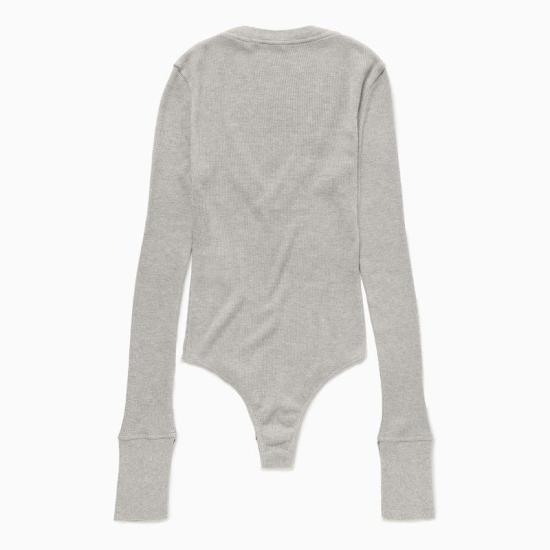 25SS 1989 스튜디오 바디수트 티셔츠 S03WEG001JER001 1100 GREY - 1989 STUDIO