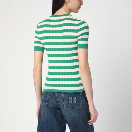 25SS 로베르토 콜리나 스웨터 B09021B09 24 GREEN - ROBERTO COLLINA