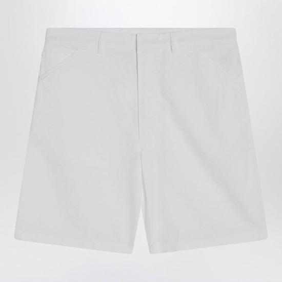 25SS 프라다 스트레이트 팬츠 SPH461OOO16FS F0009 WHITE