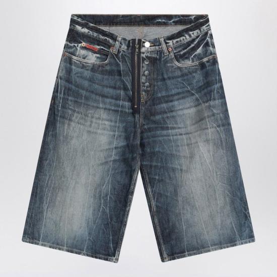 25SS 마틴로즈 스트레이트 팬츠 247WD07515CO BLU BLUE