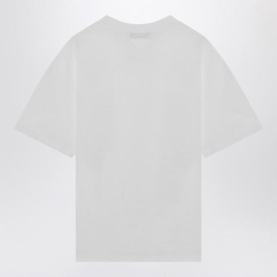 25SS 프라다 반팔 티셔츠 3556BOOO11CD F0009 WHITE - PRADA