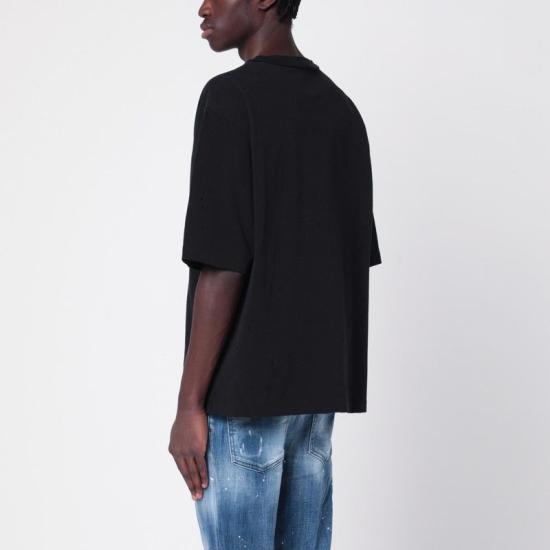 25SS 디스퀘어드2 반팔 티셔츠 S74GD1382S24583 900 BLACK - DSQUARED2