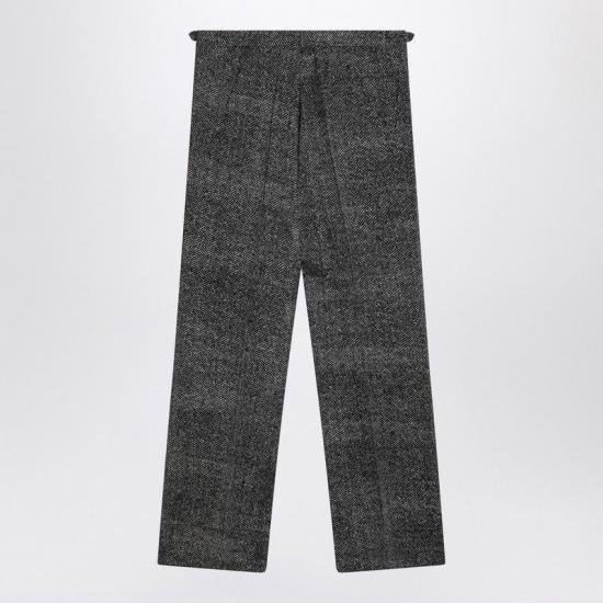 25SS 프라다 스트레이트 팬츠 UP0305OOO16RC F0967 BLACK - PRADA