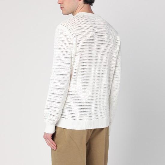 25SS 로베르토 콜리나 스웨터 RB25301RB25 02 WHITE - ROBERTO COLLINA