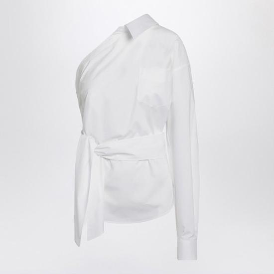 25SS 모스키노 반팔 티셔츠 J02110531 2001 WHITE