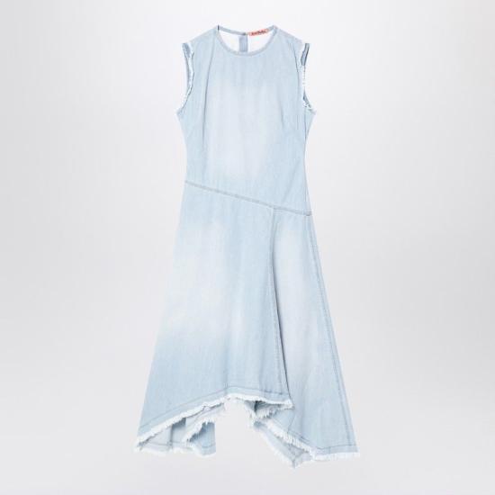 25SS 아크네 스튜디오 미디 원피스 A20806CO 228 LIGHT BLUE