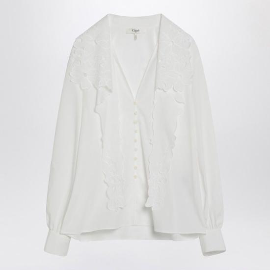 25SS 끌로에 셔츠 CH25SHT17310 101 WHITE