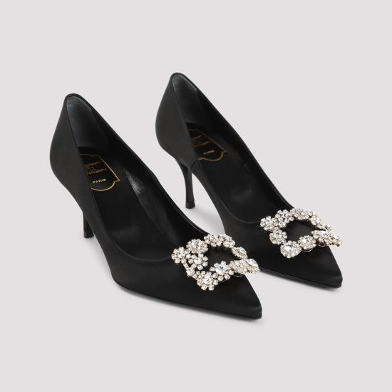 25SS 로저비비에 힐/펌프스 RVW41417620RS0 B999 BLACK - ROGER VIVIER