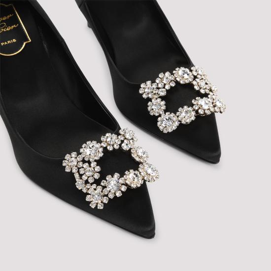 25SS 로저비비에 힐/펌프스 RVW41417620RS0 B999 BLACK - ROGER VIVIER