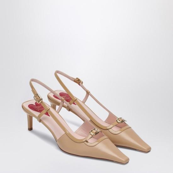 25SS 로저비비에 힐/펌프스 RVW72237660CH5 C209 BEIGE - ROGER VIVIER