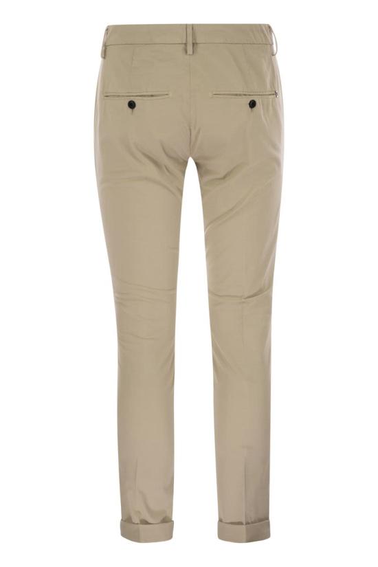 25SS 돈답 스트레이트 팬츠 UP235GSE046UIZ1 010 LIGHT BEIGE - DONDUP
