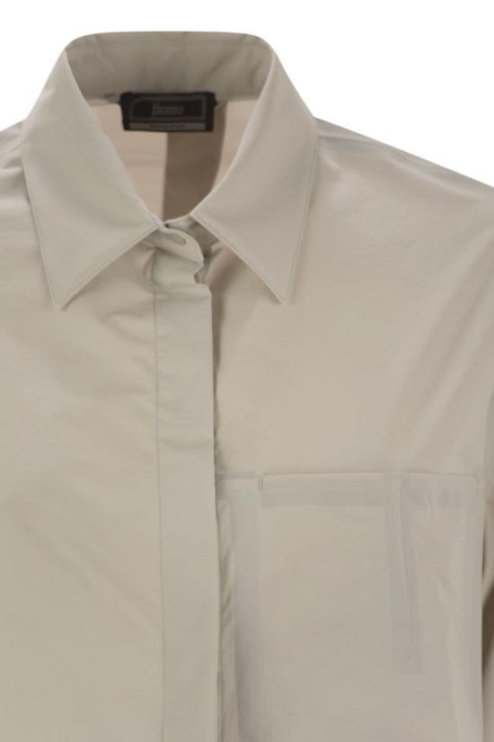 25SS 에르노 셔츠 CM000019D 1250 ICE - HERNO
