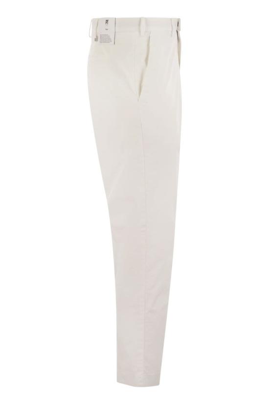 25SS 피티토리노 스트레이트 팬츠 CORTZ1Z00FWDGL04 Y010 WHITE - PT TORINO
