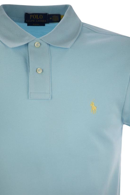 25SS 폴로 랄프로렌 폴로 티셔츠 710536856 449 LIGHT BLUE - POLO RALPH LAUREN