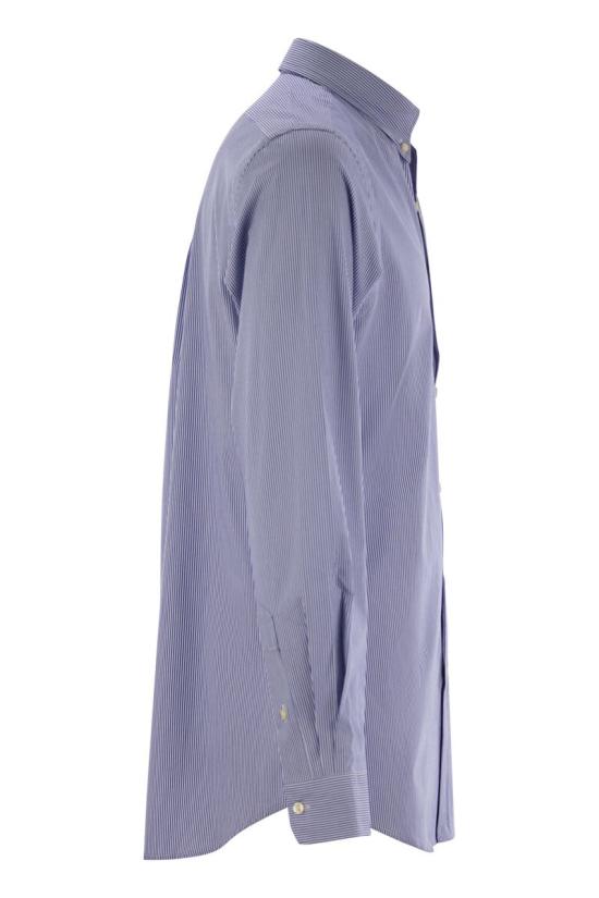 25SS 폴로 랄프로렌 긴팔 셔츠 710928254 007 WHITE BLUE - POLO RALPH LAUREN