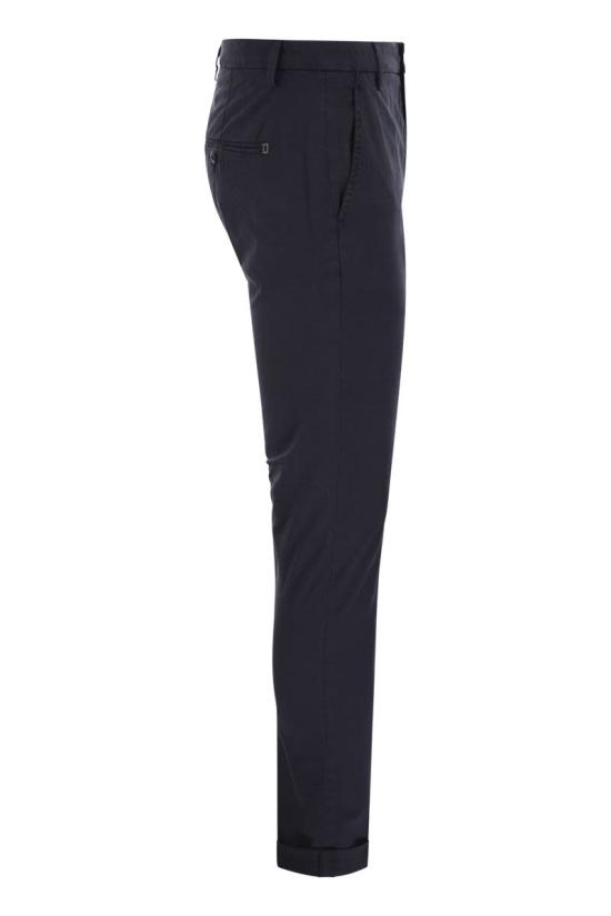25SS 돈답 스트레이트 팬츠 UP235GSE046UIZ1 890 NIGHT BLUE - DONDUP