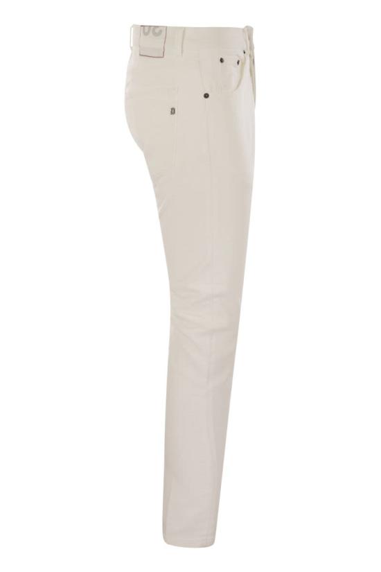 25SS 돈답 스트레이트 팬츠 UP576BS0030UPTD 000 WHITE - DONDUP