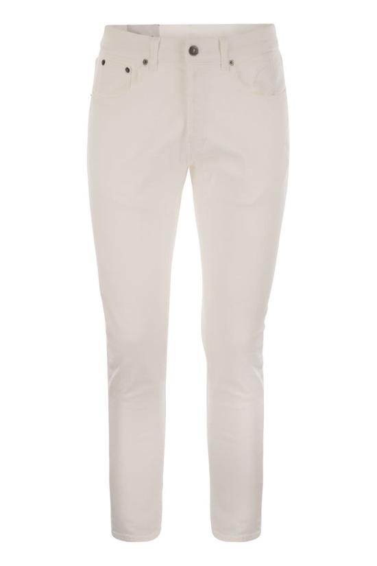 25SS 돈답 스트레이트 팬츠 UP576BS0030UPTD 000 WHITE