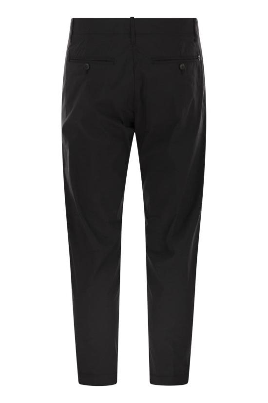 25SS 돈답 스트레이트 팬츠 UP630PS0020U2 999 BLACK - DONDUP