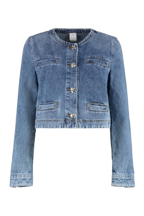 25SS 핑코 데님 자켓 104980A2DW PJD Denim - PINKO