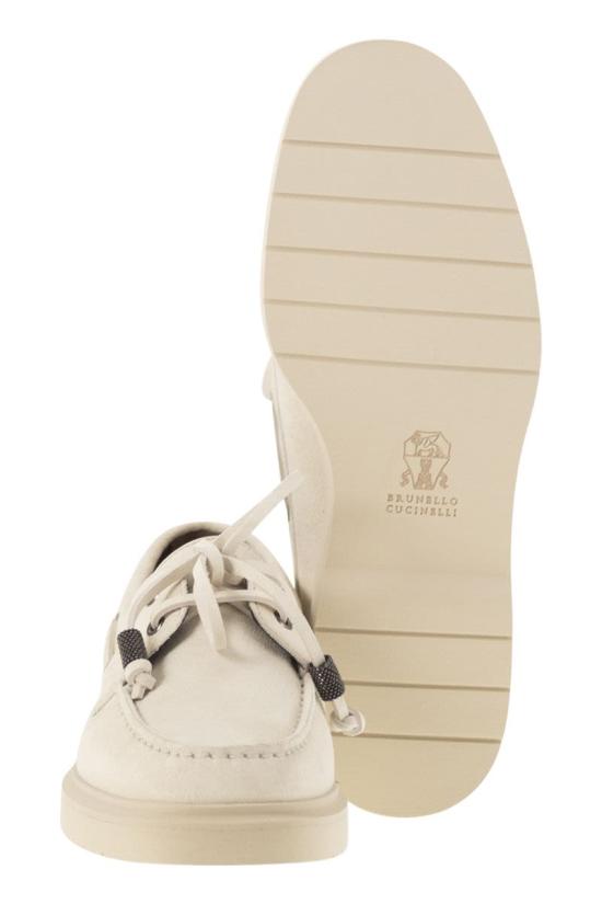 25SS 브루넬로 쿠치넬리 로퍼 MZSFG2955 C6280 WHITE - BRUNELLO CUCINELLI