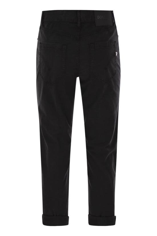 25SS 돈답 스트레이트 팬츠 DP268BGSE068DBM5 999 BLACK - DONDUP