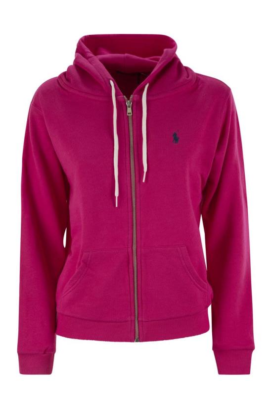 25SS 폴로 랄프로렌 후드 티셔츠 211935584 014 FUCHSIA