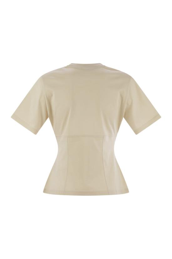 25SS 몽클레어 반팔 티셔츠 K10938C00018 050 CREAM - MONCLER