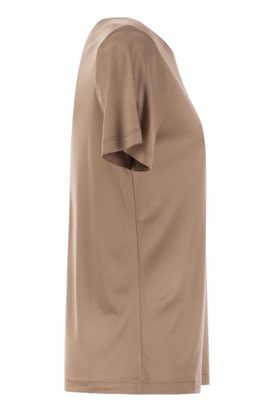 25SS 페이 반팔 티셔츠 NPWB2506150XBA M002 CHESTNUT - FAY