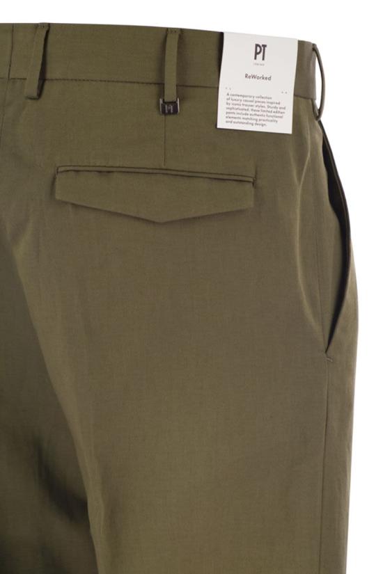 25SS 피티토리노 스트레이트 팬츠 COASJDB00REWBP65 0445 MILITARY GREEN - PT TORINO