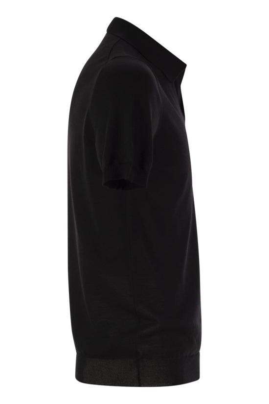 25SS 딸리아토레 폴로 티셔츠 KEITHGSE25 0125E219099 2111 BLACK - TAGLIATORE